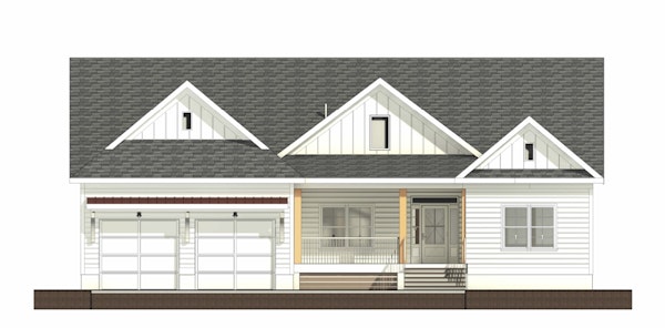 Lot 4 Front Eleveation Drawing