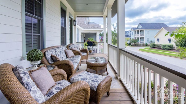 Beautiful Southern Front Porch Home Builder Sc