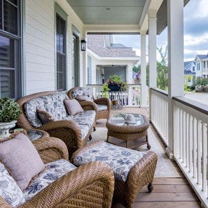 Beautiful Southern Front Porch Home Builder Sc