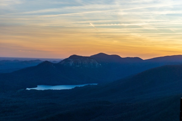Table Rock state park near Pickens, SC